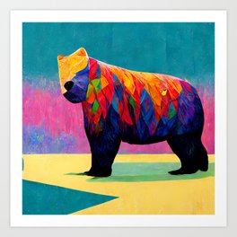 The Bear 2 Art Print