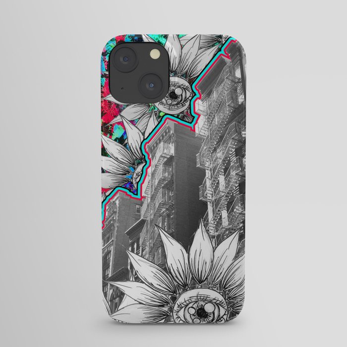 NYC Flower Escapes iPhone Case