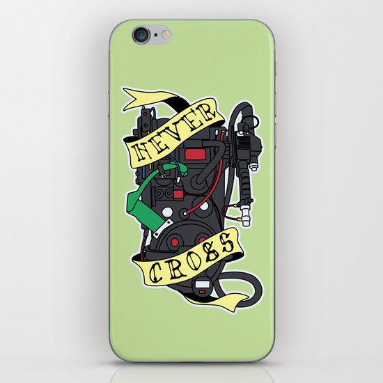 Never Cross iPhone Skin