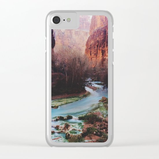 Havasu Canyon Creek Clear iPhone Case