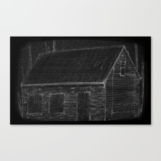 "The Mathers House" by Matthew Vidalis Canvas Print