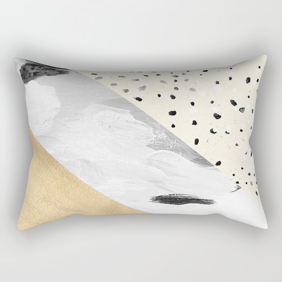 Gilt and Glamour Rectangular Pillow