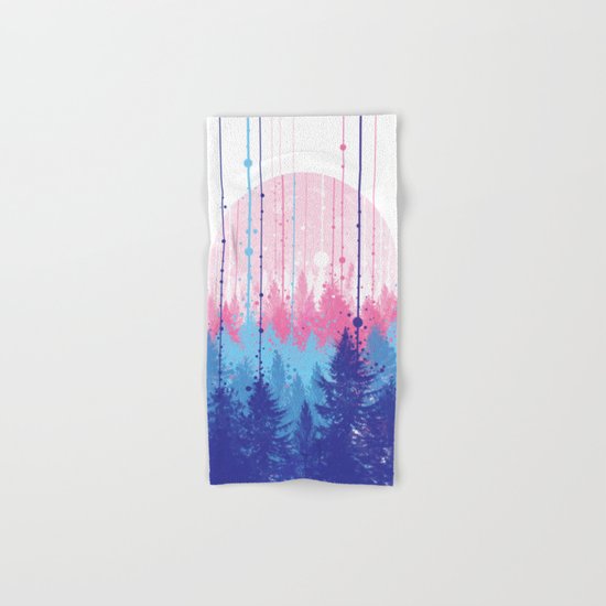 rainy forest 2 Hand & Bath Towel