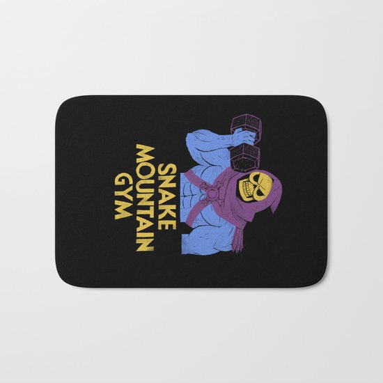 snake mountain gym Bath Mat