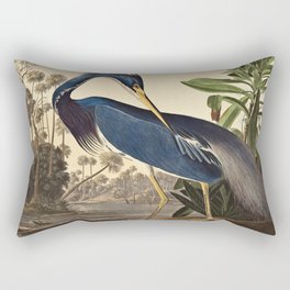 John James Audubon - Louisiana Heron Rectangular Pillow