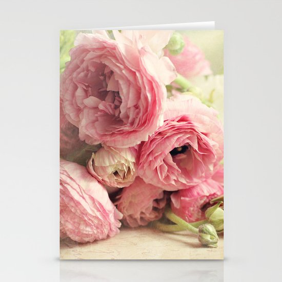 the first bouquet Stationery Cards