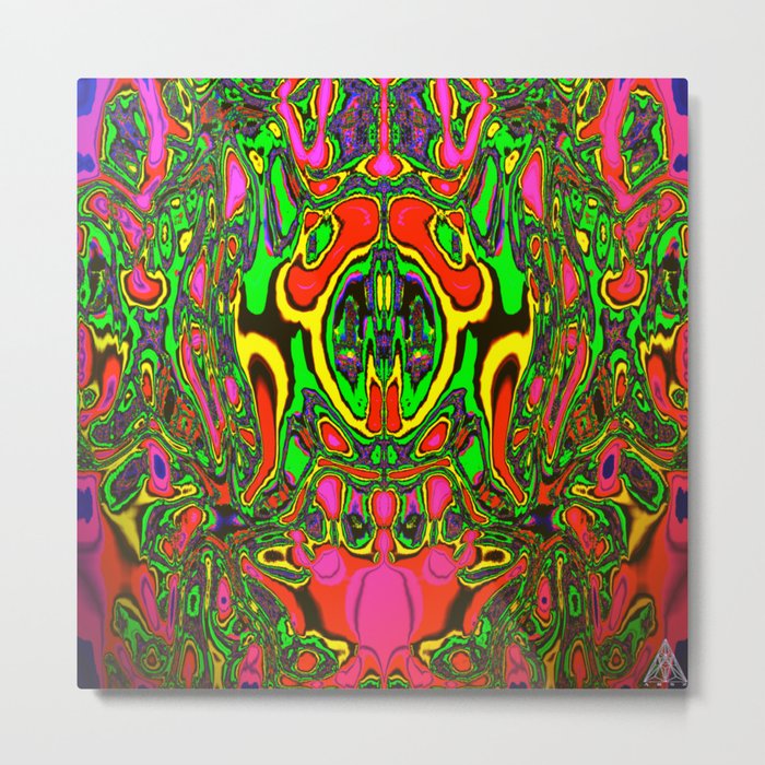 Color_simetry_psychedelika Metal Print