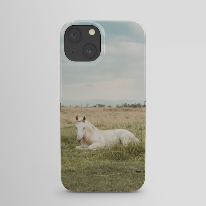 White Horses, Montana iPhone Case