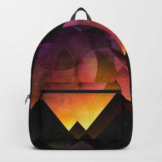 Whimsical mountain nights Backpack