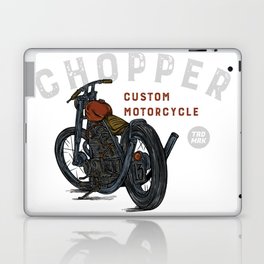 Chopper Custom Motorcycle | Vintage Motorcycle Laptop Skin
