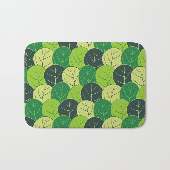 Spring forest Bath Mat