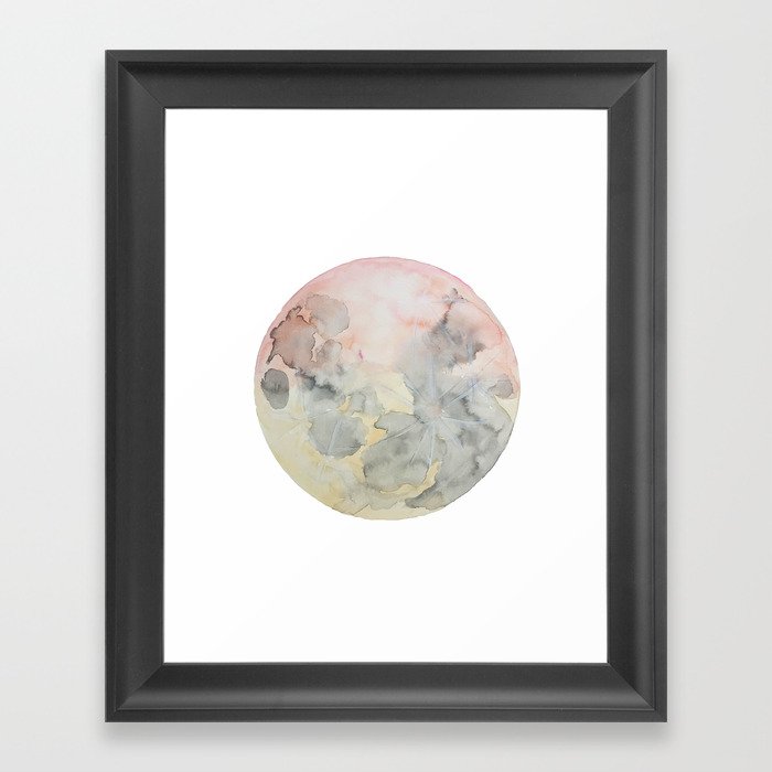 Desert Moon Framed Art Print
