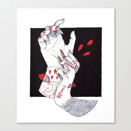 Werewolf Canvas Print
