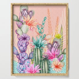 Cacti Love Serving Tray