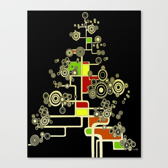 XMAS TREE Canvas Print