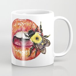 Lips + Bombus Coffee Mug