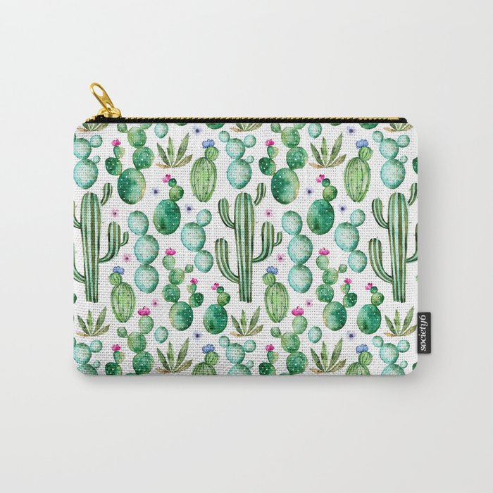 Cactus Oh Cactus Carry-All Pouch