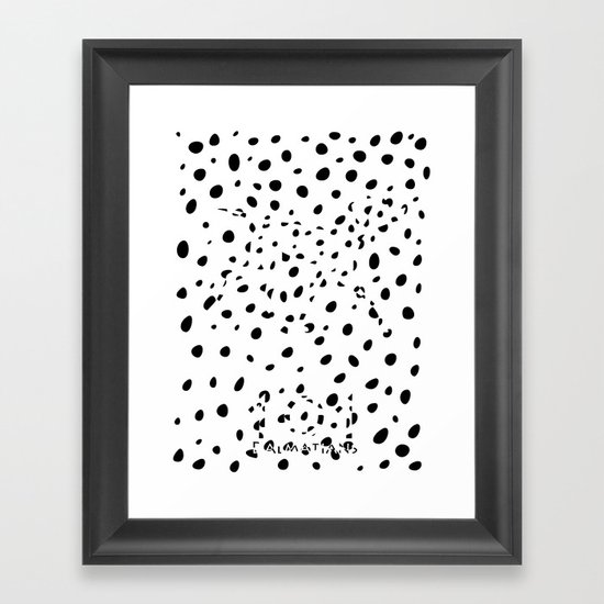 101 dalmatians Framed Art Print