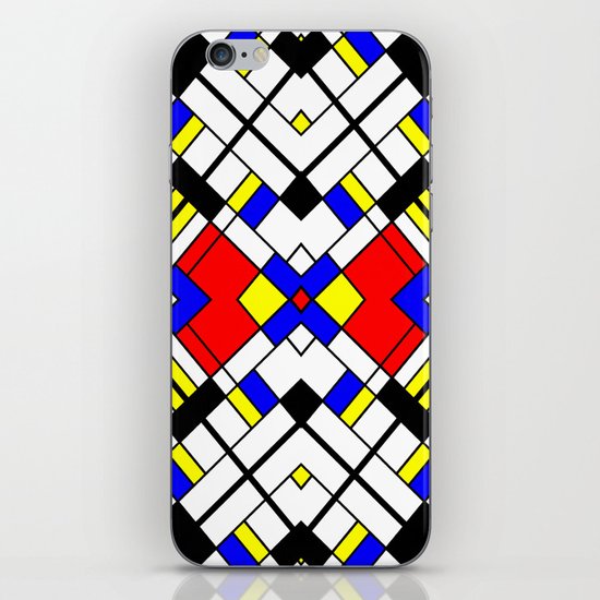 Mondrian-ish. iPhone Skin
