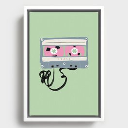Mix Tape  Framed Canvas