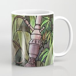 Psychedelic Hookah-Smoking Caterpillar Coffee Mug