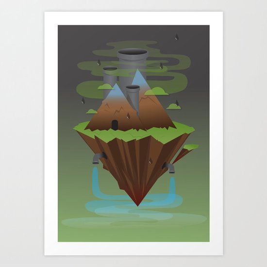 Save the Planet Art Print