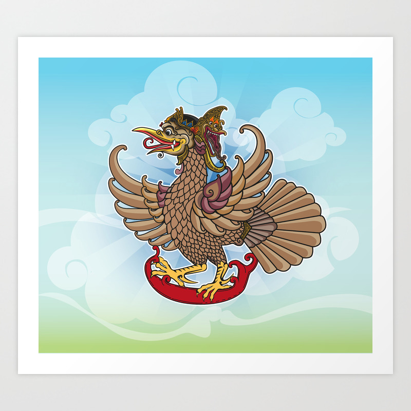 Jatayu Or Eagle On The Story Of The Ramayana Art Print By