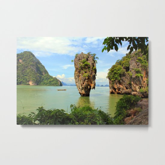 007 island Metal Print