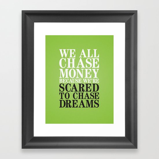 Dreamchaser Framed Art Print
