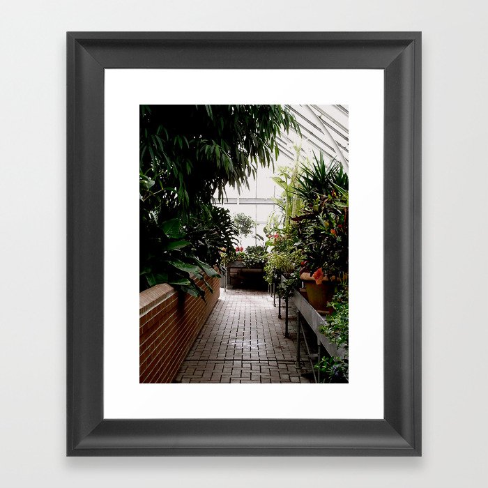 Biltmore Greenhouse Framed Art Print