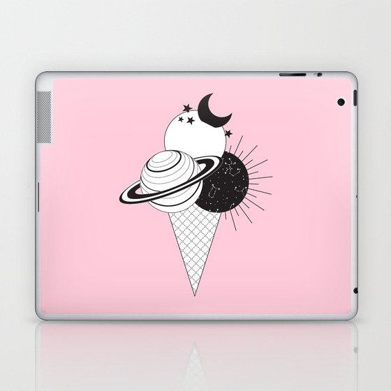 Planet Ice Cream Laptop & iPad Skin