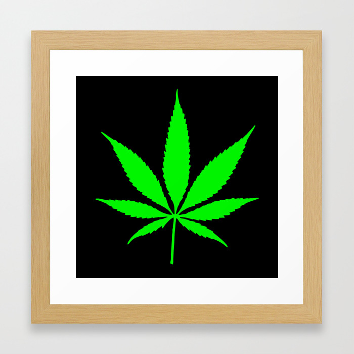 Weed High Times Framed Art Print By Highvibrations Society6