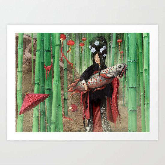 Bambooo Art Print