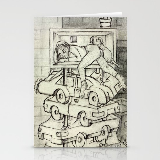 sleeping beauty Stationery Cards