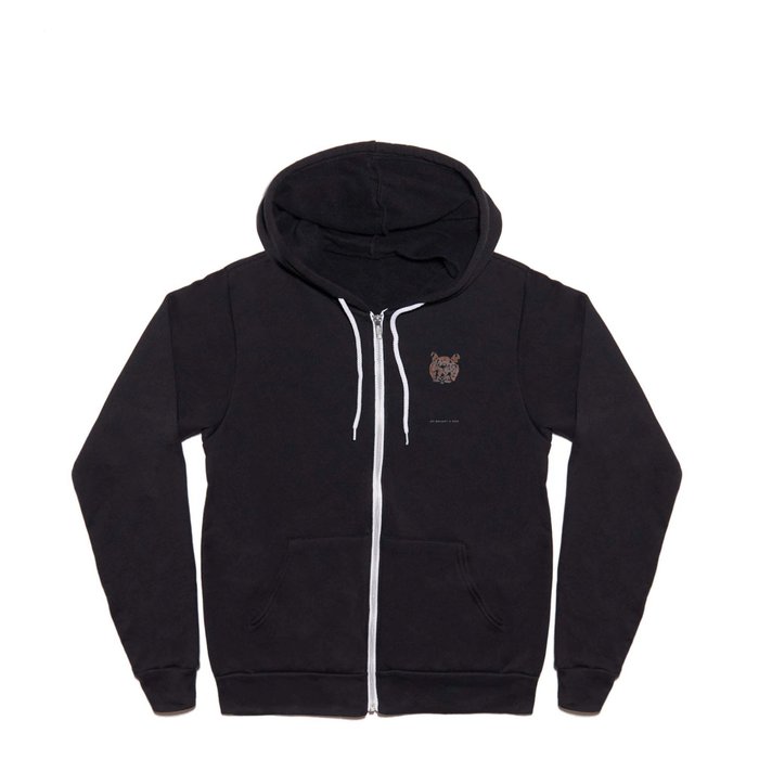 All You Need is 20 Seconds of Insane Courage -We Bought a Zoo Full Zip Hoodie
