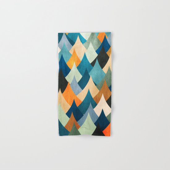 Eccentric Peaks Hand & Bath Towel