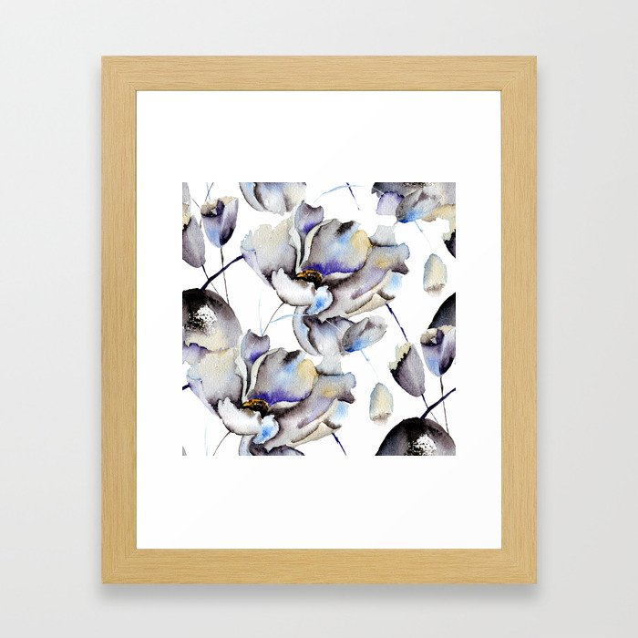 flower Framed Art Print