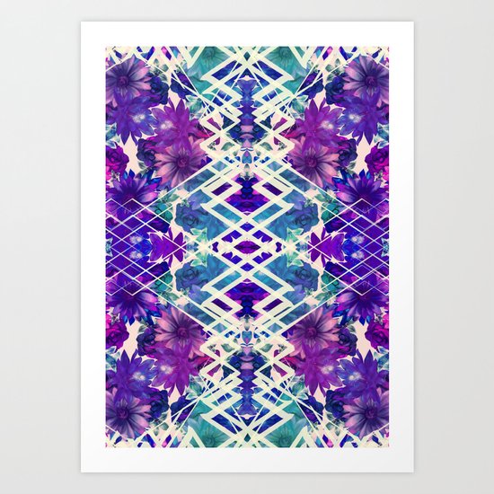 Ocean Bloom Art Print