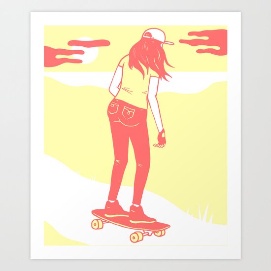 Moss Landing Art Print