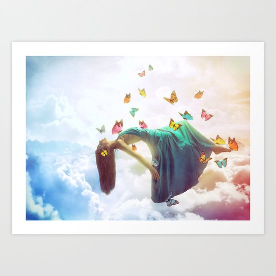 Take me away Art Print