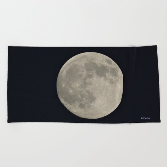 Another August Moon Beach Towel