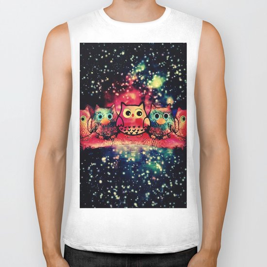 owl-256 Biker Tank