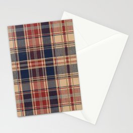 Hipster Plaid  Stationery Cards