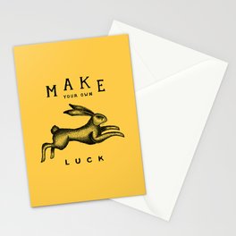 MAKE YOUR OWN LUCK Stationery Card