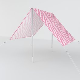 Pink Abstract Zebra chevron pattern. Digital animal print Illustration Background. Sun Shade