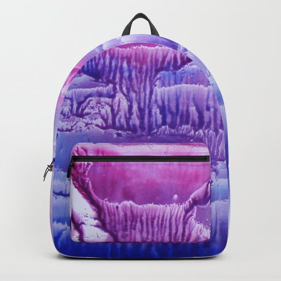 blue underwater world 2 Backpack