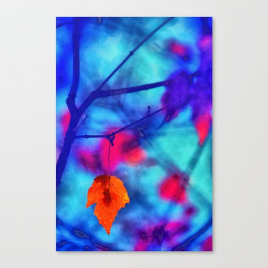But I miss you most of all my darling, when autumn leaves start to fall... Canvas Print