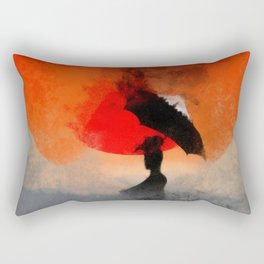 umbrellaliensunshine: atomicherry winter! Rectangular Pillow