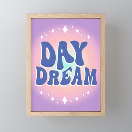 Purple Daydream Framed Mini Art Print