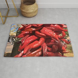 Red Chiles Area & Throw Rug